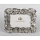 Clear leaf vein frame 4×6 photo frame